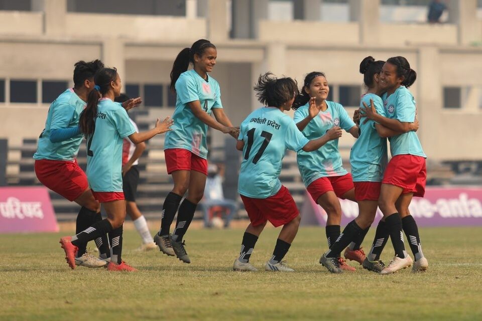 ANFA Women's League: Karnali Province Beats Bagmati